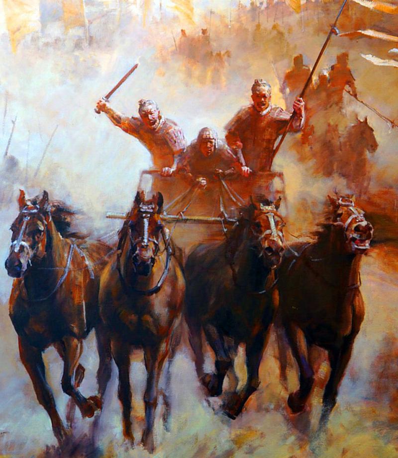 Archaic Chinese Warrior's Bronze Sword, Around 2,300 to 2,800 Years Old, From the Zhou Dynasty to the Qin Dynasty, Including the Period of the Great Military Doctrine 'The Art of War' by General Sun-Tzu