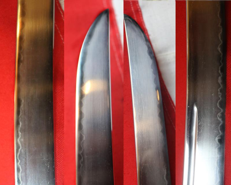 A Most Handsome Shinto O-Tanto, Around 300 years Old Circa 1720 With a Most Impressive and Beautiful Large Blade Used As A Powerful Close-Combat Small Sword and Suitable as a Post Combat 'Head Cutter'