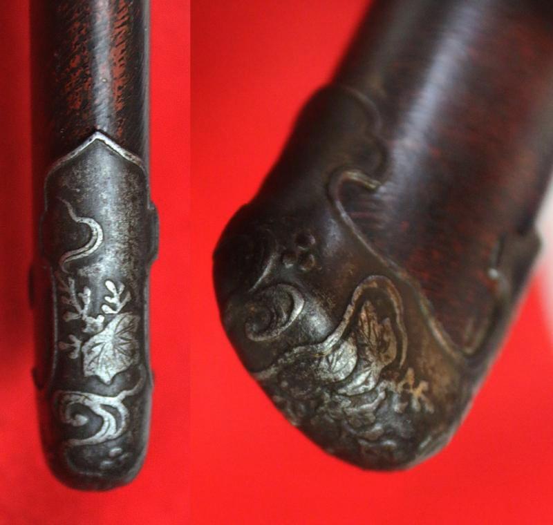 A Most Handsome Shinto O-Tanto, Around 300 years Old Circa 1720 With a Most Impressive and Beautiful Large Blade Used As A Powerful Close-Combat Small Sword and Suitable as a Post Combat 'Head Cutter'