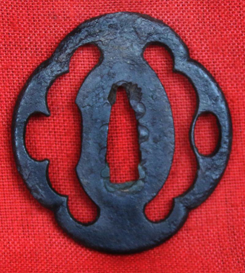 A Most Handsome Shinto O-Tanto, Around 300 years Old Circa 1720 With a Most Impressive and Beautiful Large Blade Used As A Powerful Close-Combat Small Sword and Suitable as a Post Combat 'Head Cutter'