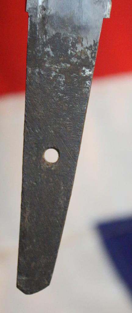 A Most Handsome Shinto O-Tanto, Around 300 years Old Circa 1720 With a Most Impressive and Beautiful Large Blade Used As A Powerful Close-Combat Small Sword and Suitable as a Post Combat 'Head Cutter'