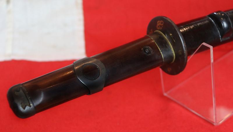 A Ko Wakizashi, or Long Sunobi Tanto, Signed Blade Shinto Period Circa 1650