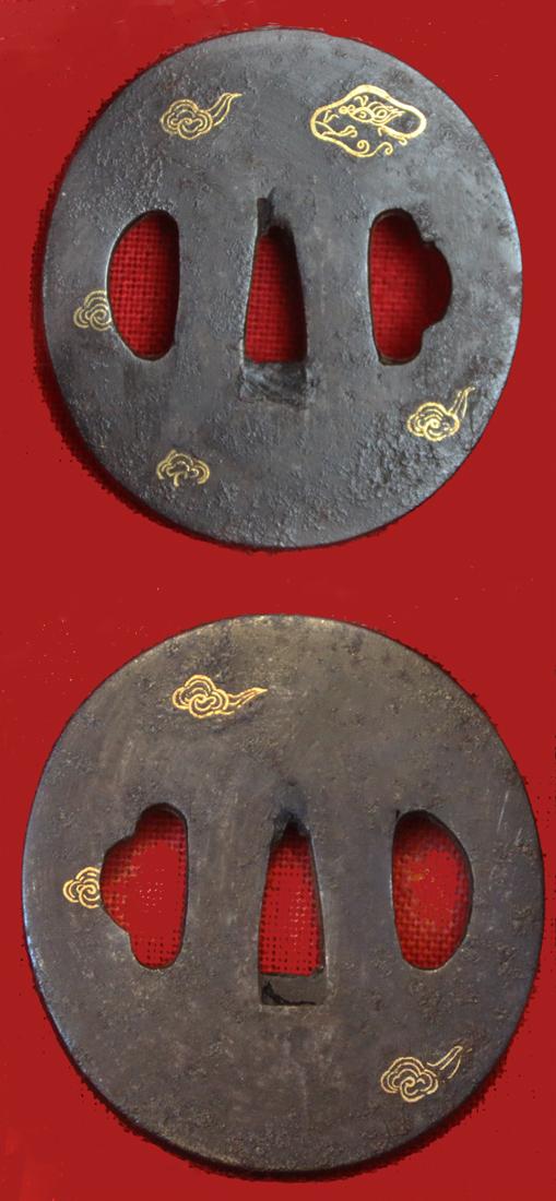 A Ko Wakizashi, or Long Sunobi Tanto, Signed Blade Shinto Period Circa 1650