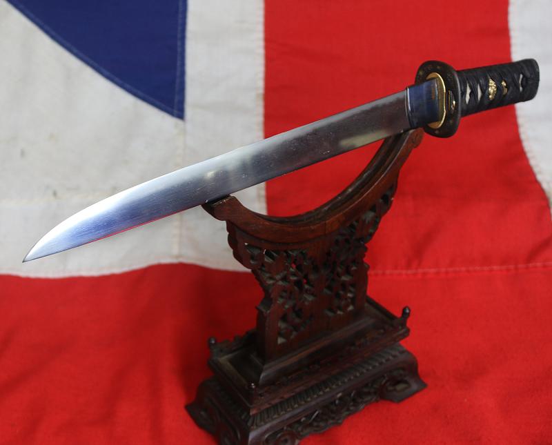 A Simply Stunning Edo Period Mighty Samurai Armour and Helmet Piercer Tanto, Around 250 Years Old. An Absolute Beautiful Example of Samurai Sword Artistry & Skill