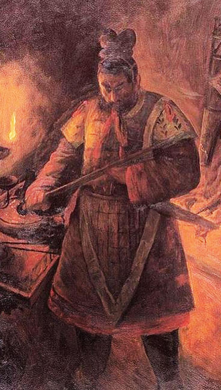 Archaic Chinese Warrior's Bronze Sword, Around 2,300 to 2,800 Years Old, From the Zhou Dynasty to the Qin Dynasty, Including the Period of the Great Military Doctrine 'The Art of War' by General Sun-Tzu