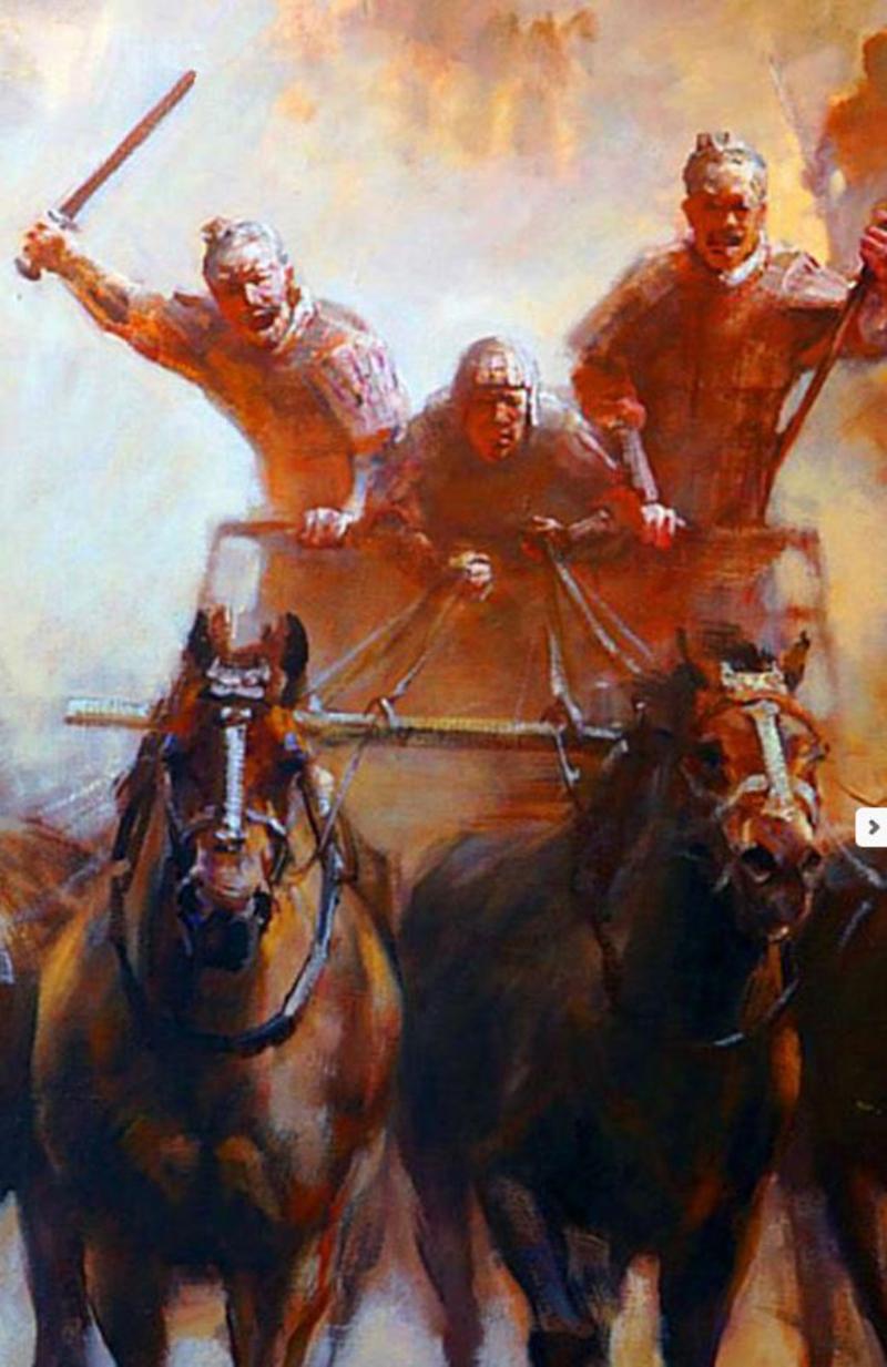 Archaic Chinese Warrior's Bronze Sword, Around 2,300 to 2,800 Years Old, From the Zhou Dynasty to the Qin Dynasty, Including the Period of the Great Military Doctrine 'The Art of War' by General Sun-Tzu