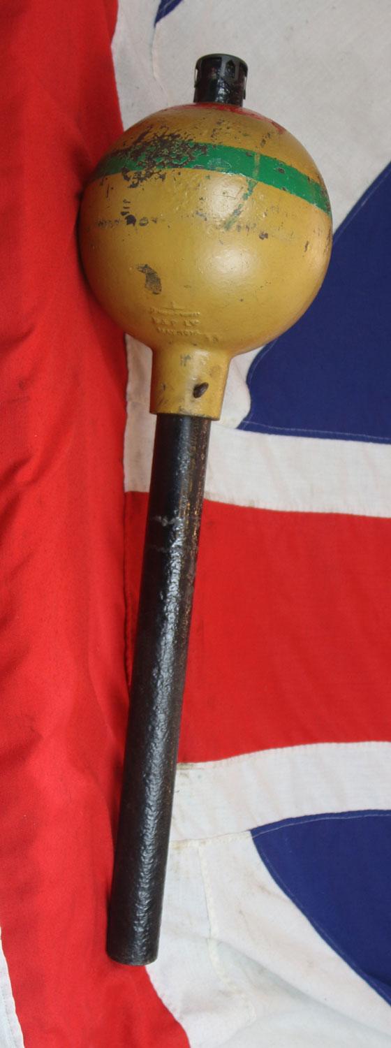 An Amazing WW1 British Trench Howitzer Maker Marked and Dated 1915, An Intriguing and Fascinating Souvenir of The Great War's Trench Warfare