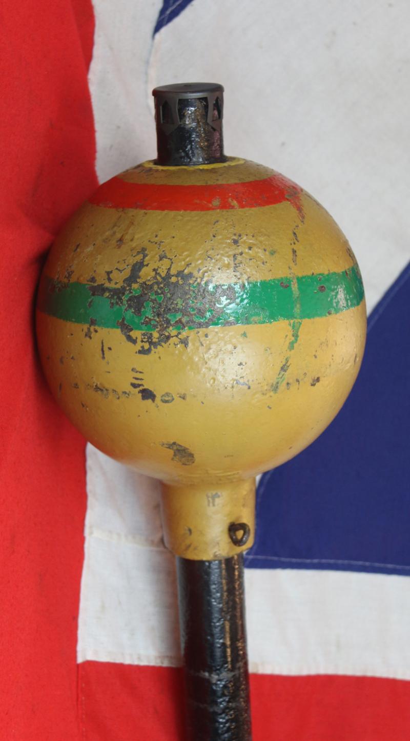 An Amazing WW1 British Trench Howitzer Maker Marked and Dated 1915, An Intriguing and Fascinating Souvenir of The Great War's Trench Warfare