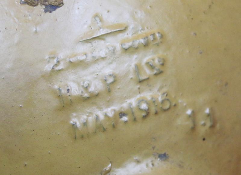 An Amazing WW1 British Trench Howitzer Maker Marked and Dated 1915, An Intriguing and Fascinating Souvenir of The Great War's Trench Warfare