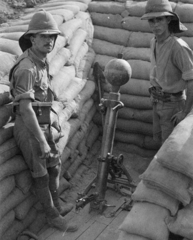 An Amazing WW1 British Trench Howitzer Maker Marked and Dated 1915, An Intriguing and Fascinating Souvenir of The Great War's Trench Warfare