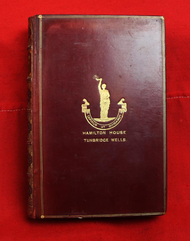 A Beautifully Bound Leather Book, Abraham Lincoln and The Downfall of American Slavery {Heroes of the Nations} by Noah Brooks 1894