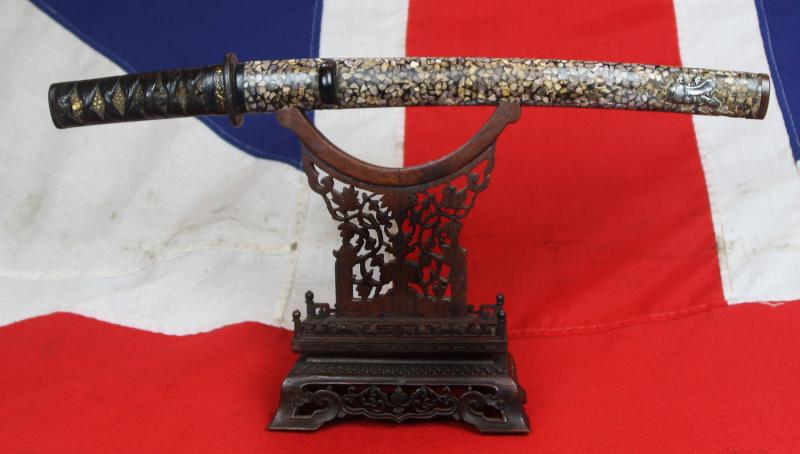 An Opportunity to Acquire An Original Almost 700 Year Old, Ancient & Beautiful Samurai Dagger, A Signed, 14th Century Nambokochu Period Ancient Samurai Tanto