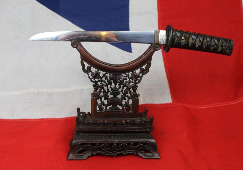 An Opportunity to Acquire An Original Almost 700 Year Old, Ancient & Beautiful Samurai Dagger, A Signed, 14th Century Nambokochu Period Ancient Samurai Tanto