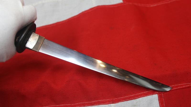 An Opportunity to Acquire An Original Almost 700 Year Old, Ancient & Beautiful Samurai Dagger, A Signed, 14th Century Nambokochu Period Ancient Samurai Tanto