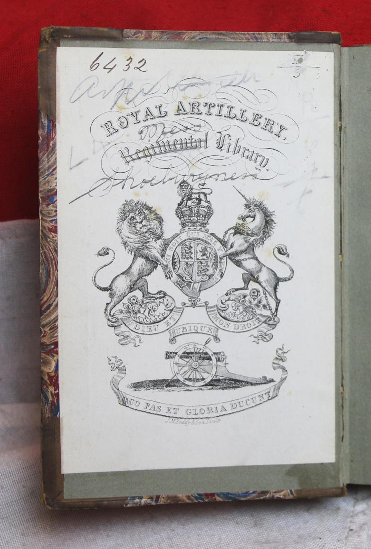 A Very Interesting & Beautiful French Leather Book on the Royal Marines And French Marines 1815 to I863 Les Marines de la France et de L'Angleterre 1815-1863 by Raymond, M. Xavier