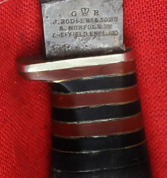 A Joseph Rodgers & Sons 6 Norfolk St. Sheffield Ltd Bowie Knife