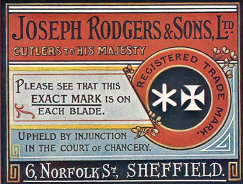 A Joseph Rodgers & Sons 6 Norfolk St. Sheffield Ltd Bowie Knife