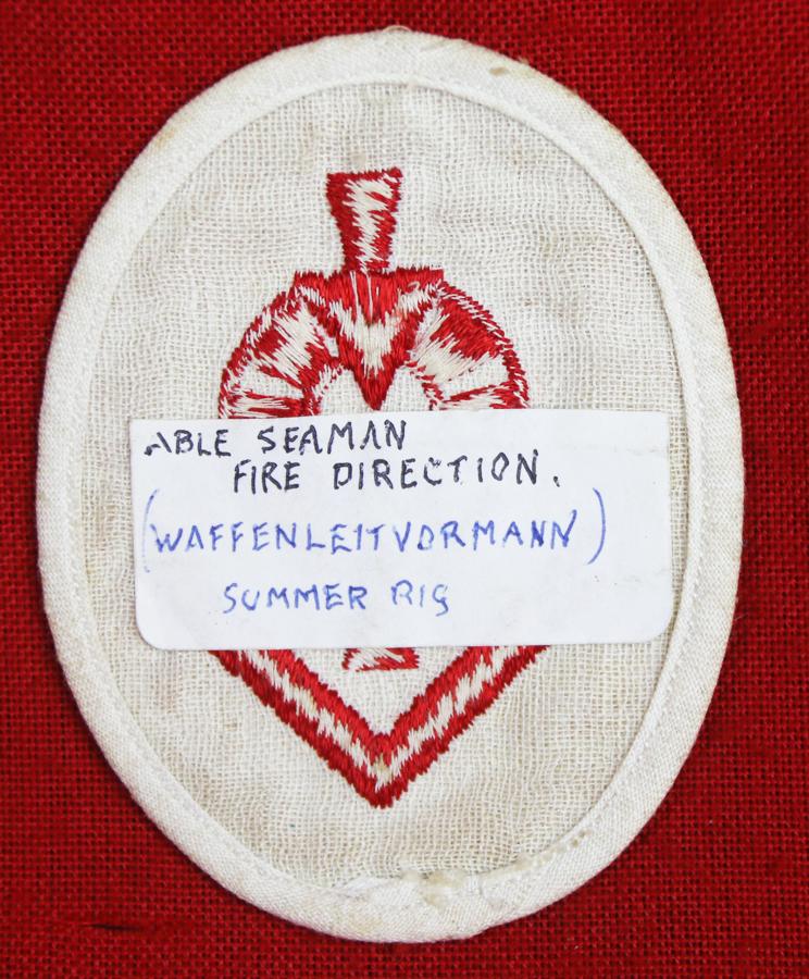 German WW2 Kriegsmarine Weapons Control Foreman Speciality Trade Badge