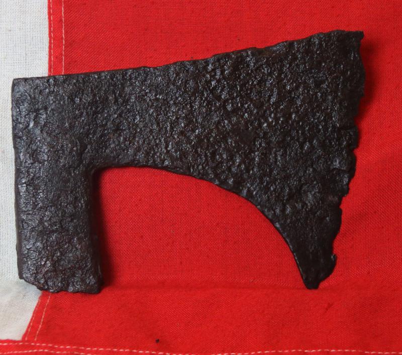 A Stunning Original 11th,12th Century Crusader’s Battle Axe of War, Used From The Time Kings Henry Ist, King Stephen, Queen Matilda and King Henry IInd, During The Early Crusades to the Holy Land. Regarded as the The Weapon of Choice of Kings, and Knight