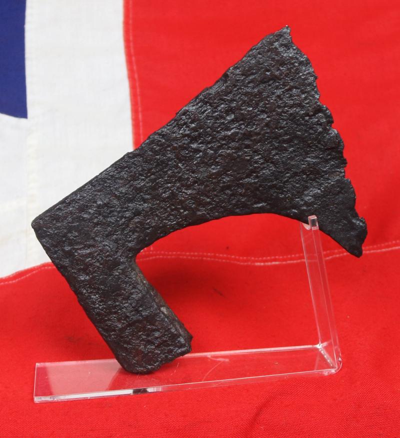 A Stunning Original 11th,12th Century Crusader’s Battle Axe of War, Used From The Time Kings Henry Ist, King Stephen, Queen Matilda and King Henry IInd, During The Early Crusades to the Holy Land. Regarded as the The Weapon of Choice of Kings, and Knight