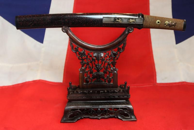 An Exceptionally Beautiful, Almost 500 Year Old Ancient Samurai Aikuchi Tanto, Signed Bizen Osafune Ju Sukesada