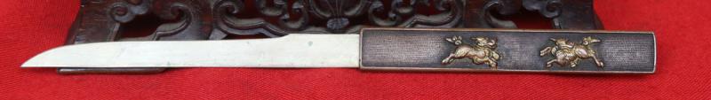 An Exceptionally Beautiful, Almost 500 Year Old Ancient Samurai Aikuchi Tanto, Signed Bizen Osafune Ju Sukesada
