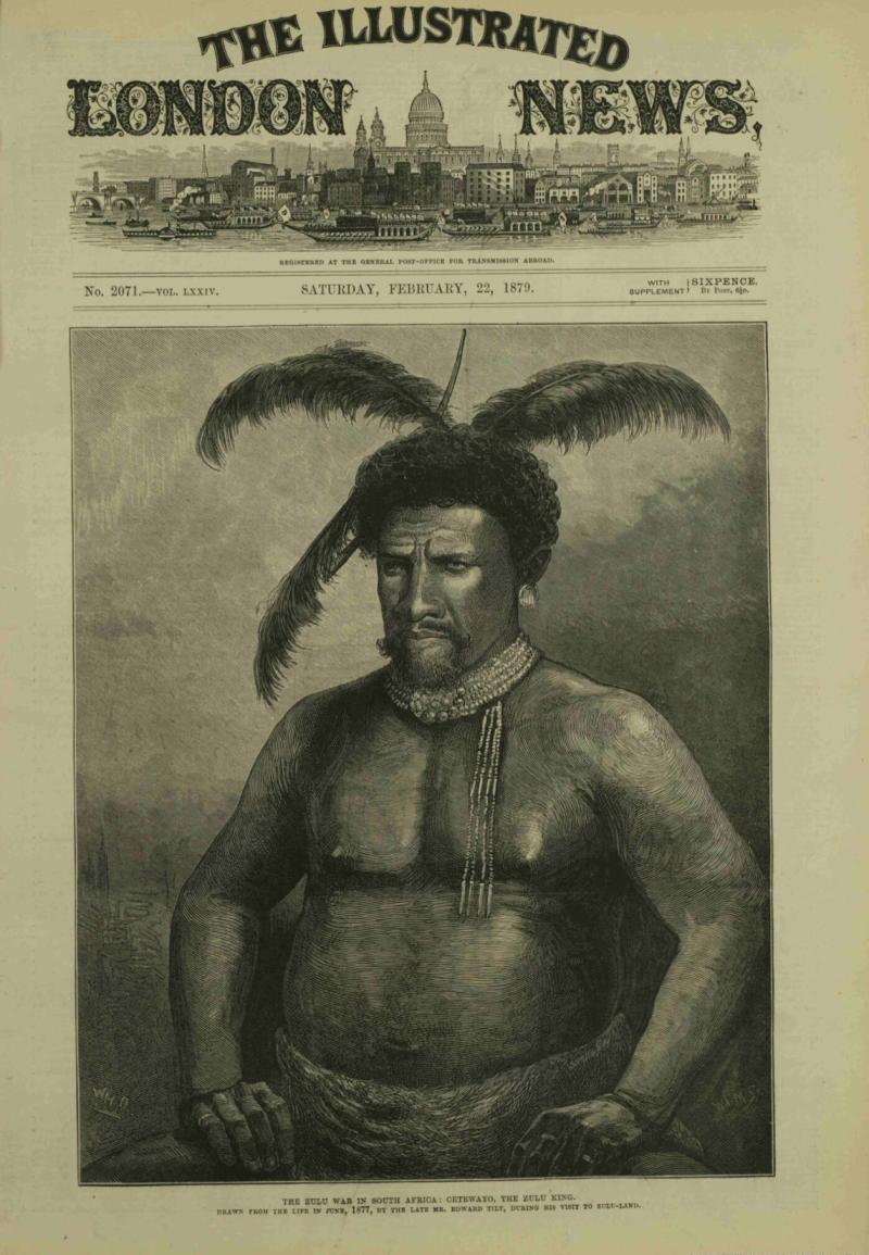 An Original, Zulu War Period, Antique Zulu King's 'Prestige Sceptre', Dating For The Reign of the 1879 Anglo-Zulu War King, Cetshwayo. A Fabulous Carved White Rhino Ubhejane Horn Royal Sceptre Knopkerrie, Circa 1860's to1870