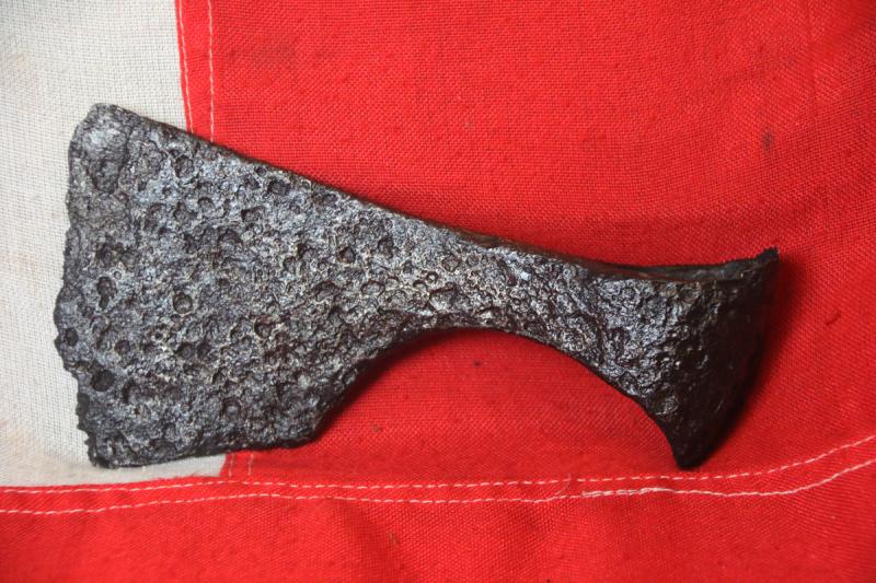 Original Viking 9th Century Battle Axe Head, Worn & Used by Vikings from the Viking Lands of Grand Prince Oleg and Vladimir the Great Period,