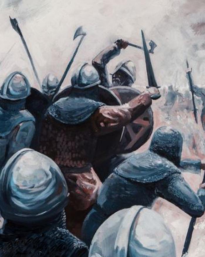 Original Viking 9th Century Battle Axe Head, Worn & Used by Vikings from the Viking Lands of Grand Prince Oleg and Vladimir the Great Period,