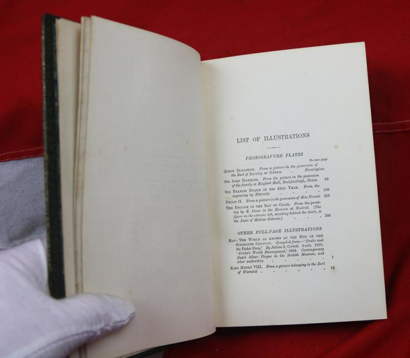 English Seamen By Froude. English Seamen in the 16th Century, Lectures Delivered at Oxford Easter Terms 1893-4