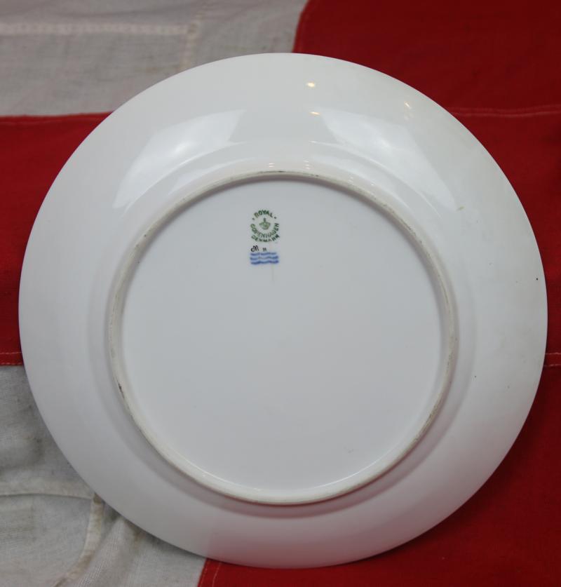 A Fine & Beautiful Pair of Porcelain Cabinet Plates of Emperor Napoleon & Empress Josephine, From the World Renowned Porcelain Factory of Royal Copenhagen.