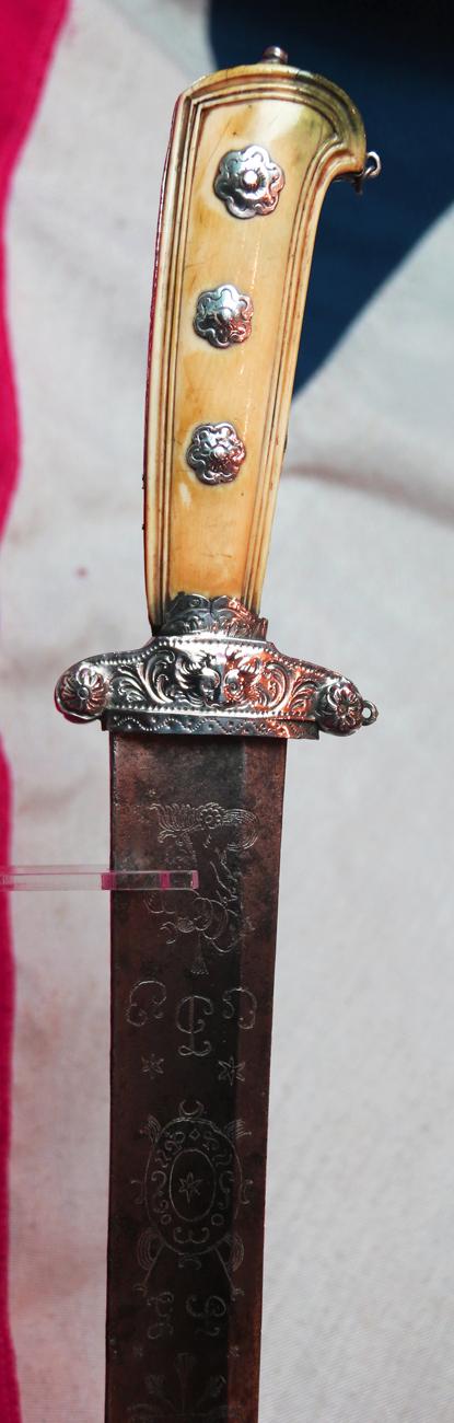 A Fabulous Solid Silver Mounted 'Naval' Captain or Admirals Sword, Near Matching Admiral Don Francisco Xavier Winthuysen's Sword, That Was Surrendered to Commodore Nelson at the Battle of Cape St Vincent in 1797