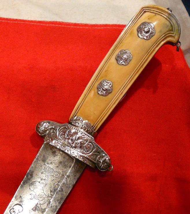 A Fabulous Solid Silver Mounted 'Naval' Captain or Admirals Sword, Near Matching Admiral Don Francisco Xavier Winthuysen's Sword, That Was Surrendered to Commodore Nelson at the Battle of Cape St Vincent in 1797