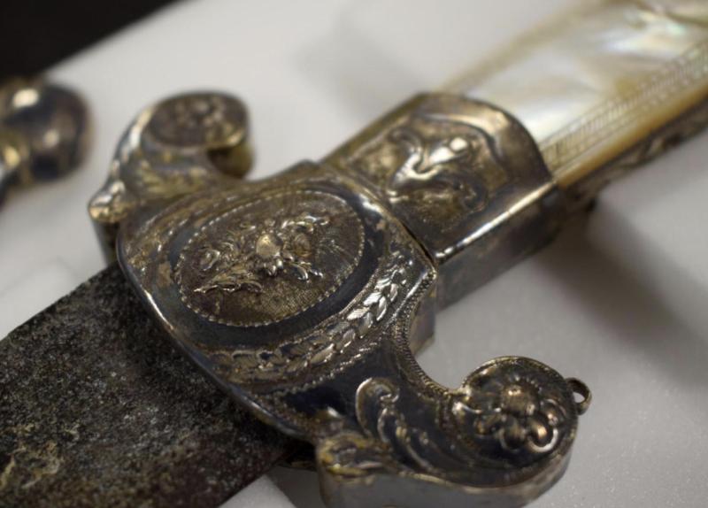 A Fabulous Solid Silver Mounted 'Naval' Captain or Admirals Sword, Near Matching Admiral Don Francisco Xavier Winthuysen's Sword, That Was Surrendered to Commodore Nelson at the Battle of Cape St Vincent in 1797