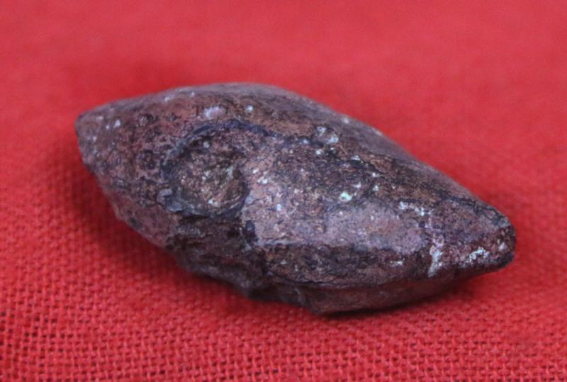 Caesarian, Original Roman Republic Period Lead Sling-Bullet Glans Plumbea From Julius Caeser's Civil War With Pompey, From the Battle of Munda 45 bc