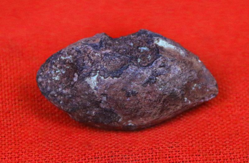 Caesarian, Original Roman Republic Period Lead Sling-Bullet Glans Plumbea From Julius Caeser's Civil War With Pompey, From the Battle of Munda 45 bc