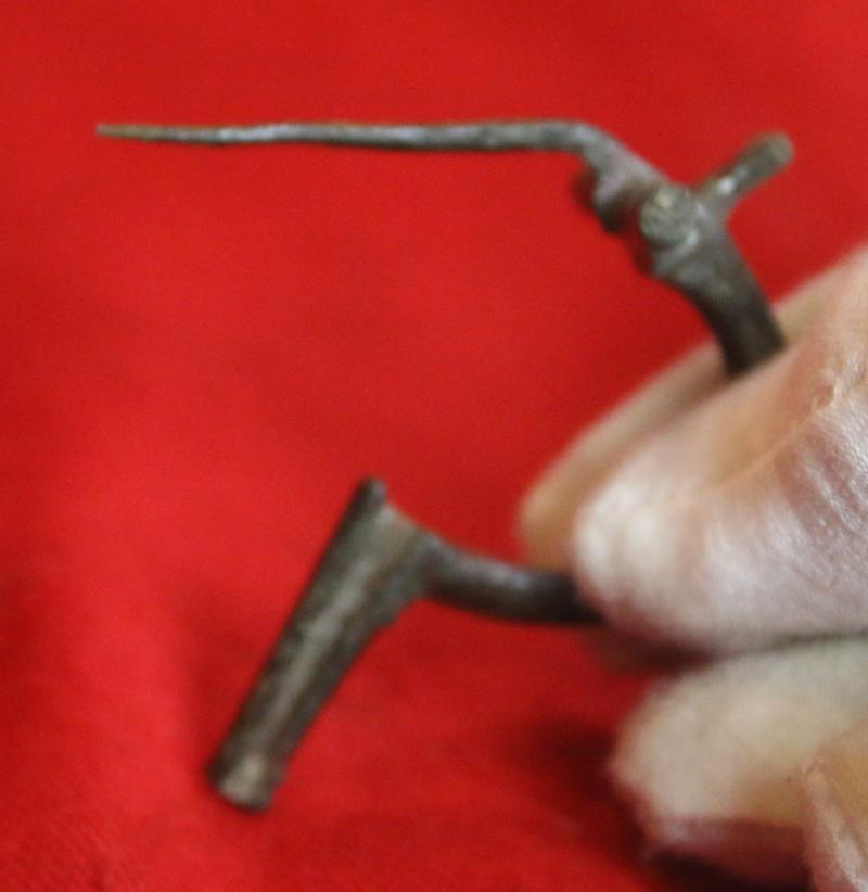 Original Ancient Imperial Roman ‘Cross-bow” Fibula Bronze Toga Pin Military Issue, Fine Piece For Higher Ranking Figures in the Legion, Such As a Centurion or Tribune