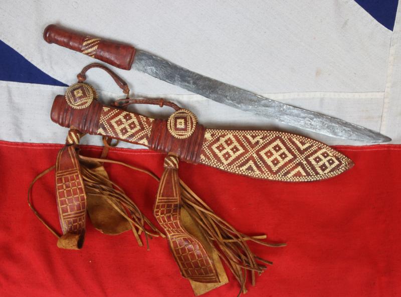 A Beautiful Sword of the Mandinka, West African, with Elaborate Decorative Fittings 20th. Century