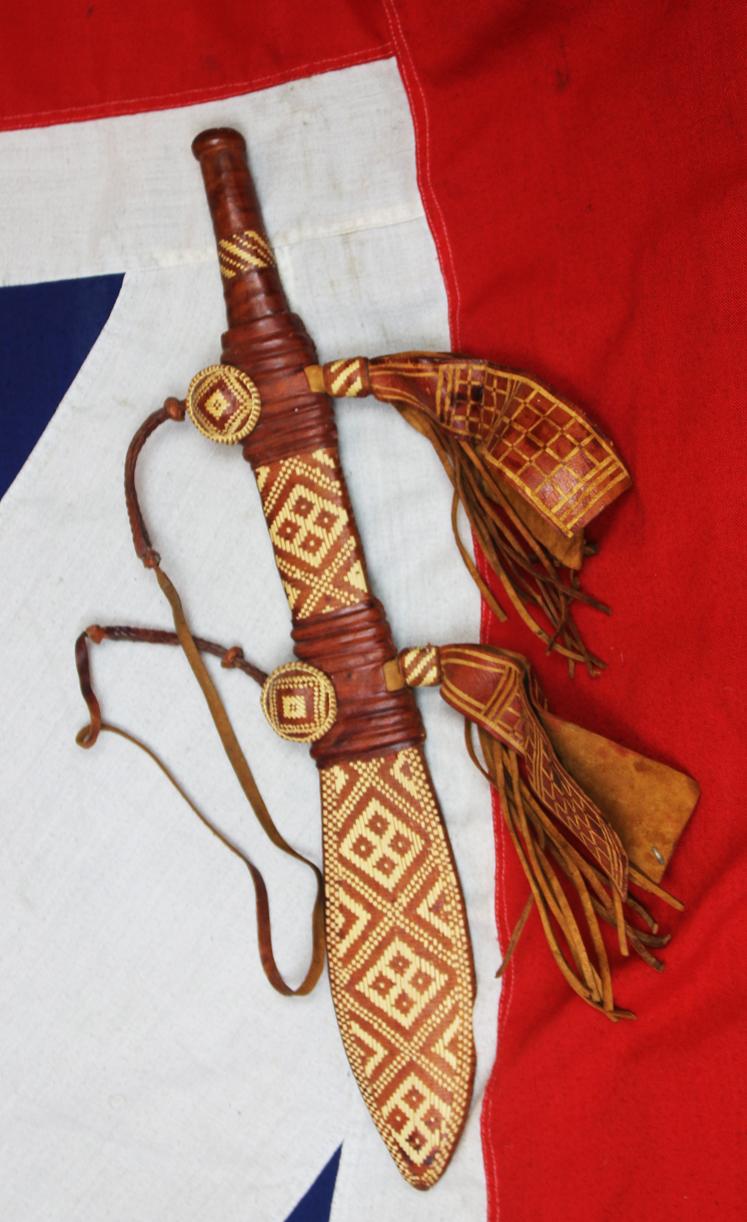 A Beautiful Sword of the Mandinka, West African, with Elaborate Decorative Fittings 20th. Century