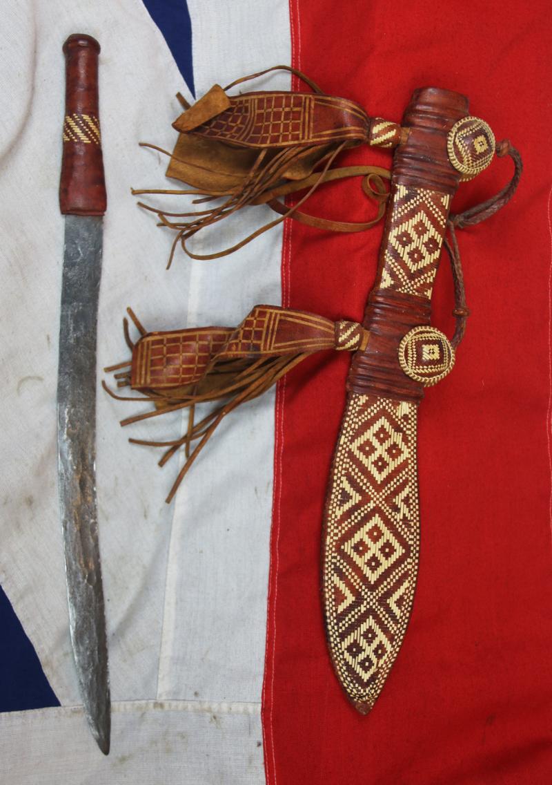 A Beautiful Sword of the Mandinka, West African, with Elaborate Decorative Fittings 20th. Century
