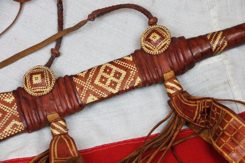A Beautiful Sword of the Mandinka, West African, with Elaborate Decorative Fittings 20th. Century