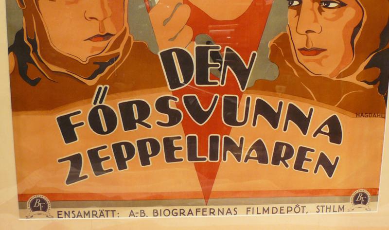 A Fabulous & V.Rare Example of Original Large Art Deco Art. 1929 Original Movie Poster. of