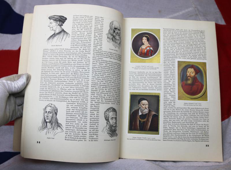 Gestalten Der Weltgeshichte Miniaturen. Shaping World History. Contemporary Miniatures of Famous Personalities from Four Centuries (Third Reich Publication1933)