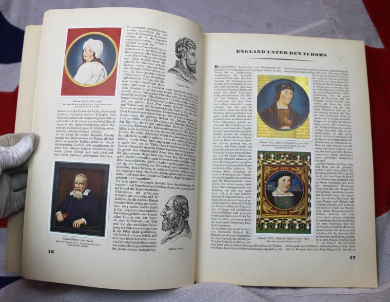 Gestalten Der Weltgeshichte Miniaturen. Shaping World History. Contemporary Miniatures of Famous Personalities from Four Centuries (Third Reich Publication1933)