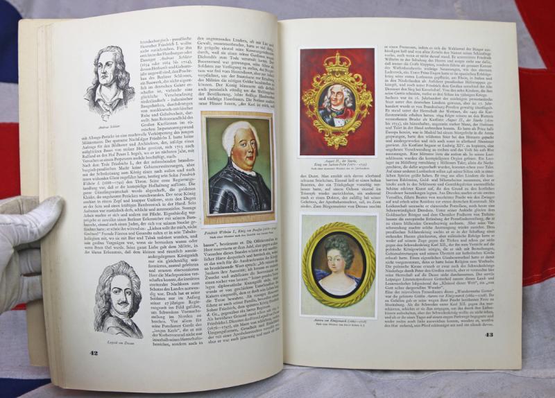 Gestalten Der Weltgeshichte Miniaturen. Shaping World History. Contemporary Miniatures of Famous Personalities from Four Centuries (Third Reich Publication1933)