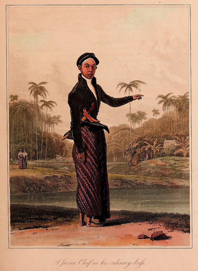 A Fine Bladed Indonesian Keris, Nickel Iron Meteoric Blade