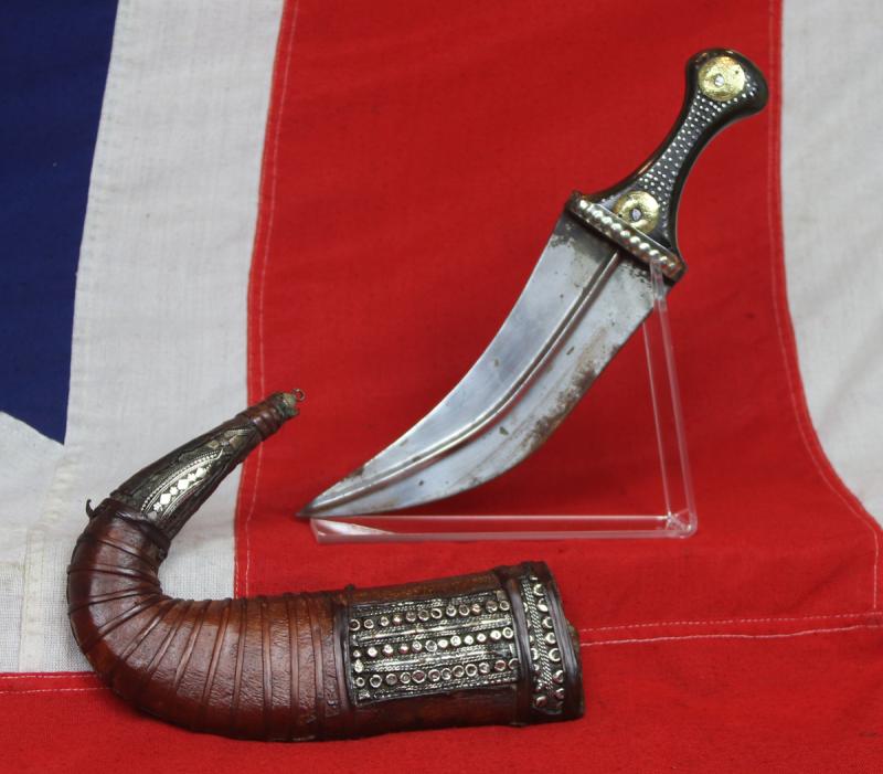 A Yemeni Jambiya A Stunning WW1 Yemeni 'Lawrence of Arabia's' Favoured Pattern of Jambiya