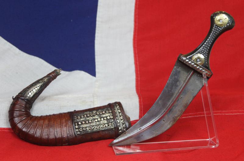 A Yemeni Jambiya A Stunning WW1 Yemeni 'Lawrence of Arabia's' Favoured Pattern of Jambiya