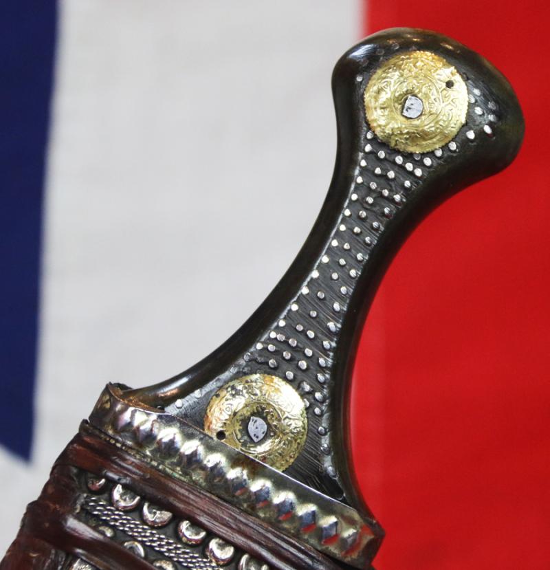 A Yemeni Jambiya A Stunning WW1 Yemeni 'Lawrence of Arabia's' Favoured Pattern of Jambiya