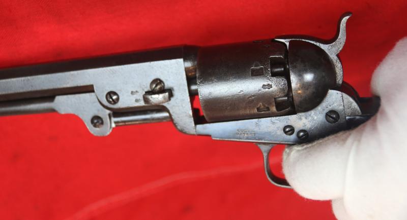 A Fine .36 Calibre Original Antique Colt Navy London Revolver, 1851 Model Navy Manufactured in 1855